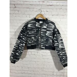 Guess Zebra Vintage Jean Jacket Georges Marciano 80s Cropped Animal Rare
